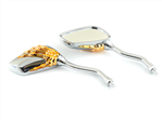 Set oglinzi chopper-crom, M10