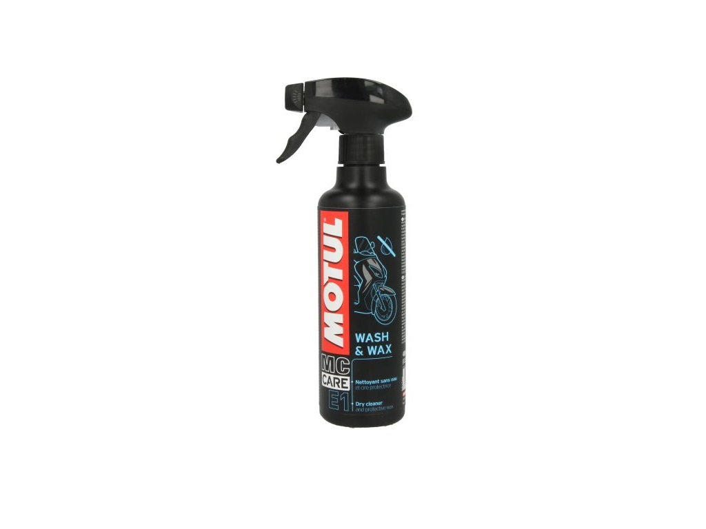 Solutie intretinere moto MOTUL-E1 WASH and WAX, spalare si ceruire