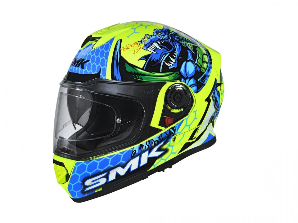 Casca integrala SMK TWISTER DRAGON GL458, marimea XS, unisex, SMK0104/22/GL458/XS
