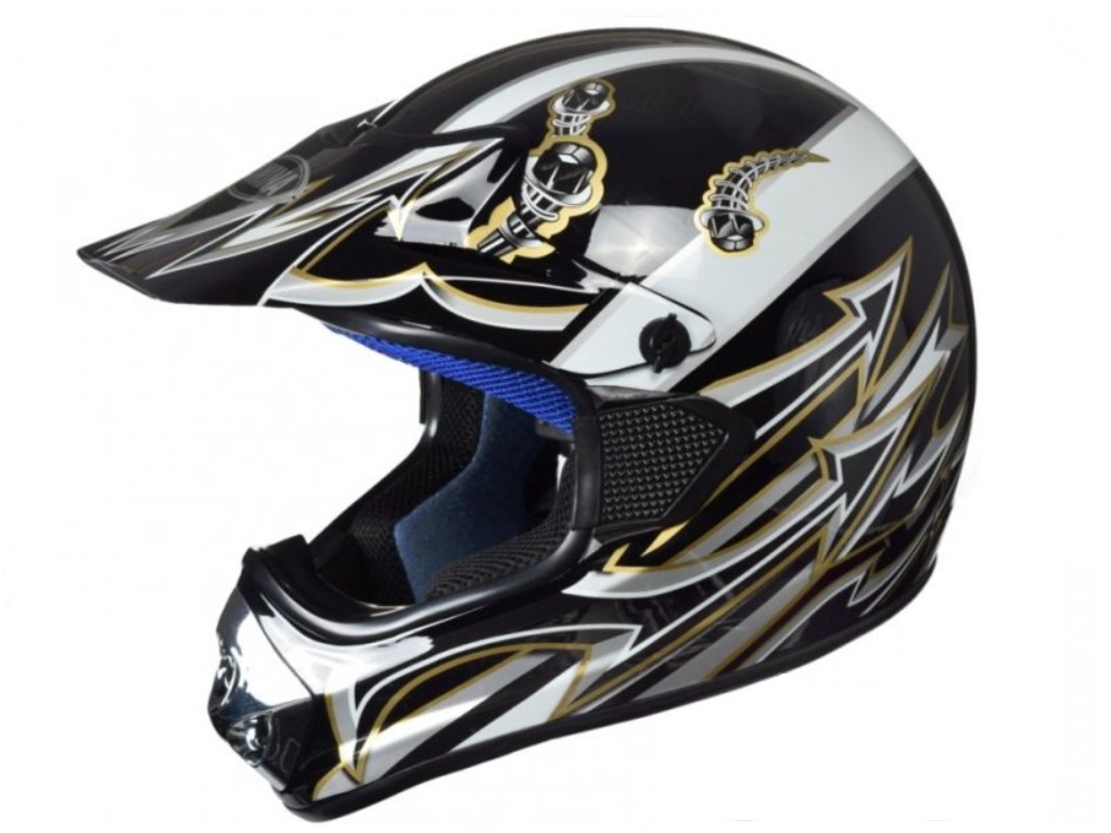 Casca moto enduro negru-gri Awina TN8686-31 marimea XL