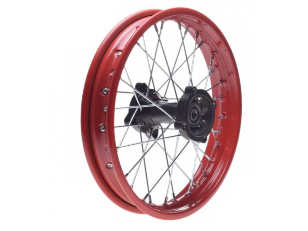 Janta spate 1.85x14 Dirtbike, Honda CRF50, spitata, rosie