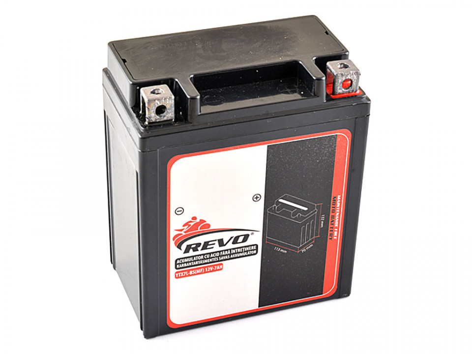 Acumulator Revo 12V-7Ah cu Acid,fara intretinere