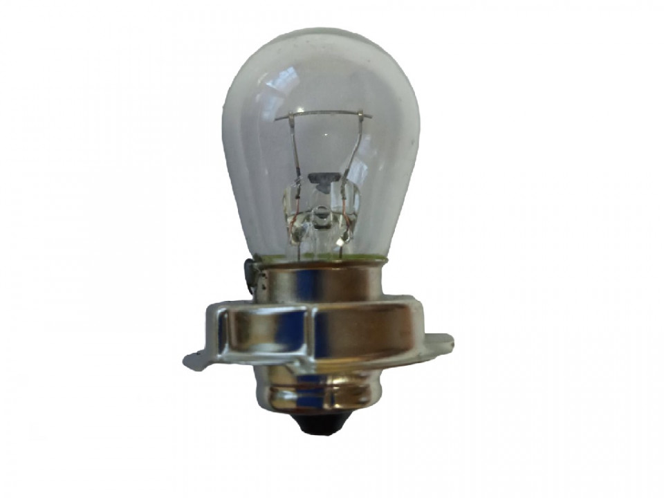 Bec far moto cu flansa, 6V 15W