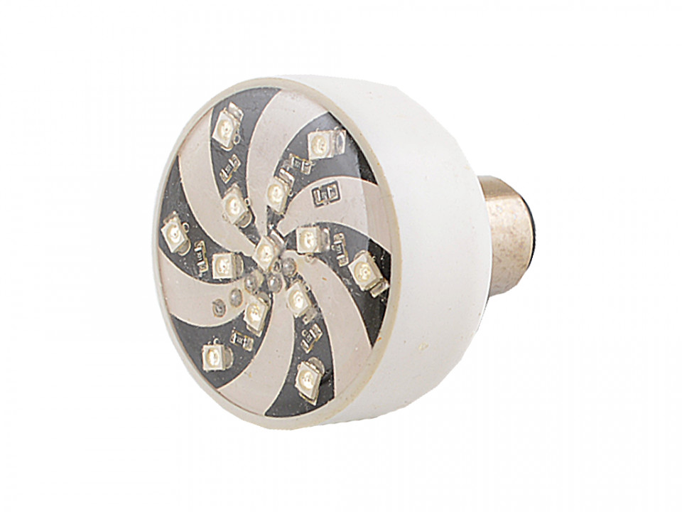 Bec stop cu leduri si luminare intermitenta P12V-21/5W