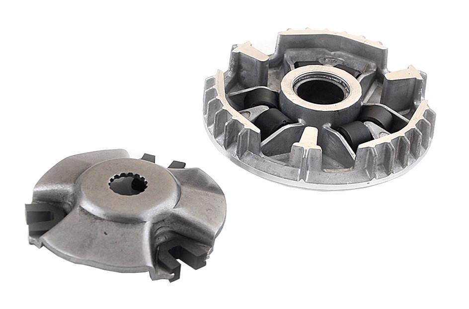 Carcasa variator ansamblu MBK Booster/Yamaha BWS 100cc, caneluri mari