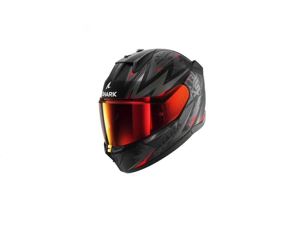 Casca Moto Integrala SHARK D-SKWAL 3 BLAST-R MAT negru-gri-rosu, marimea L