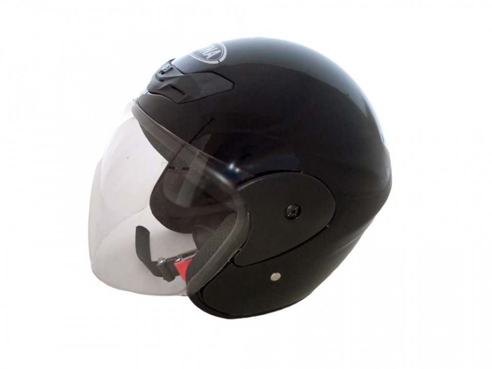 Casca moto open face negru lucios Awina TN8661, marimea XL