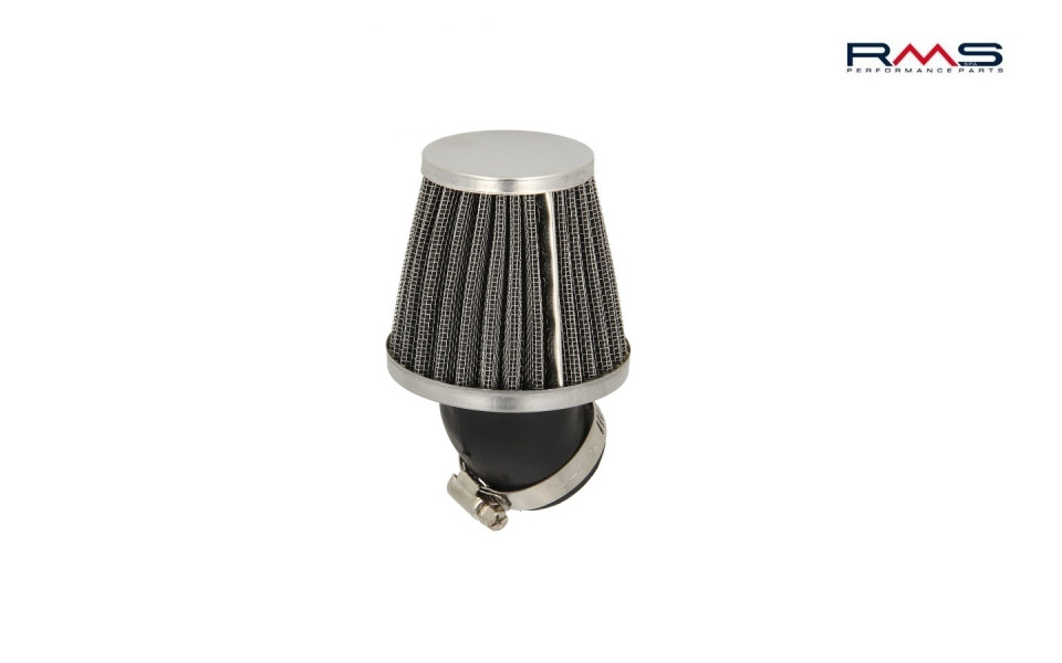 Filtru aer sport -Ø35mm/cot 45 grade