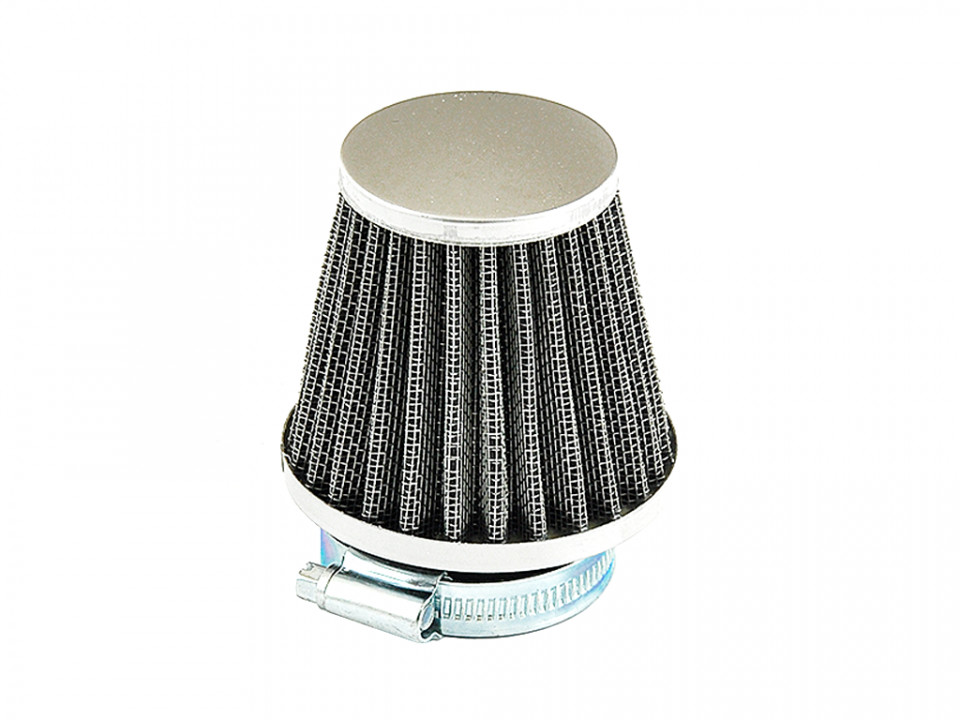 Filtru aer sport -Ø42mm, crom