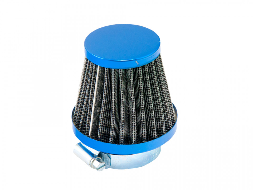 Filtru aer sport -Ø42mm, albastru