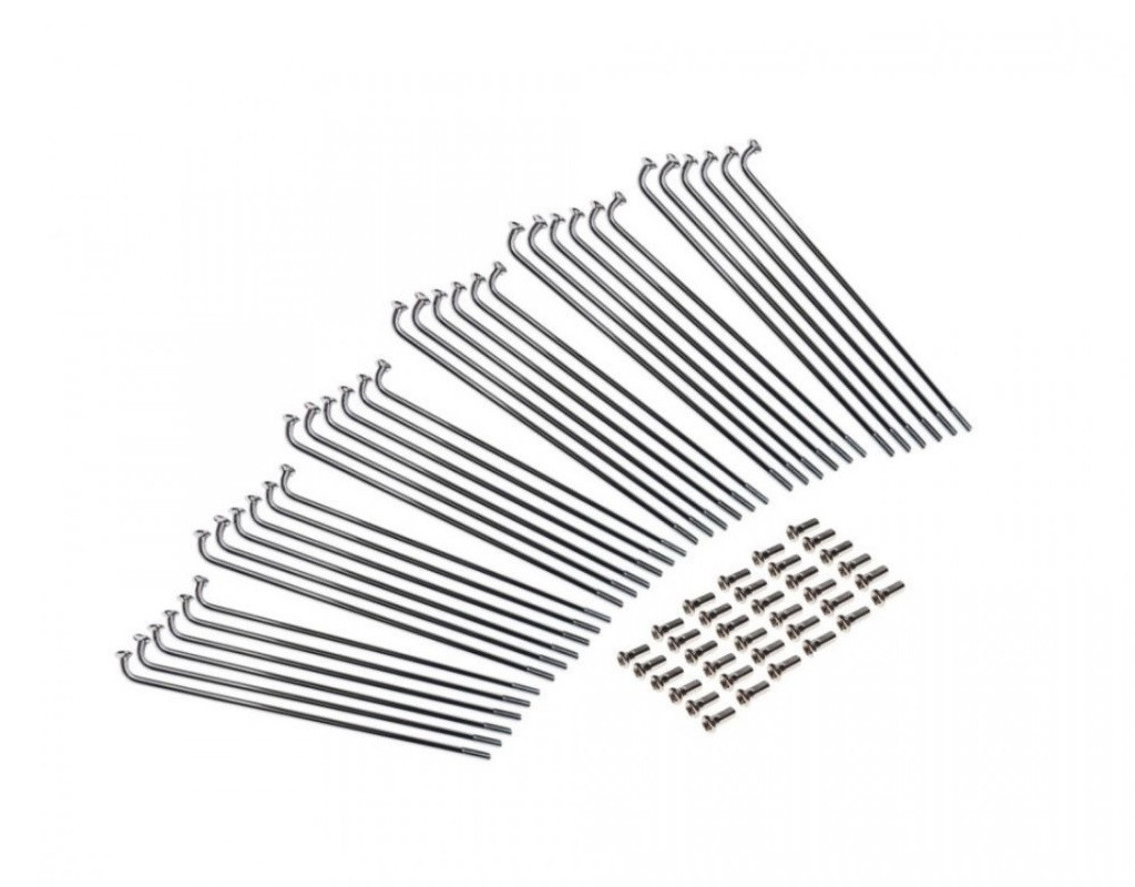 Set 36 spite si nipluri 157 mm, grosime 3.1mm