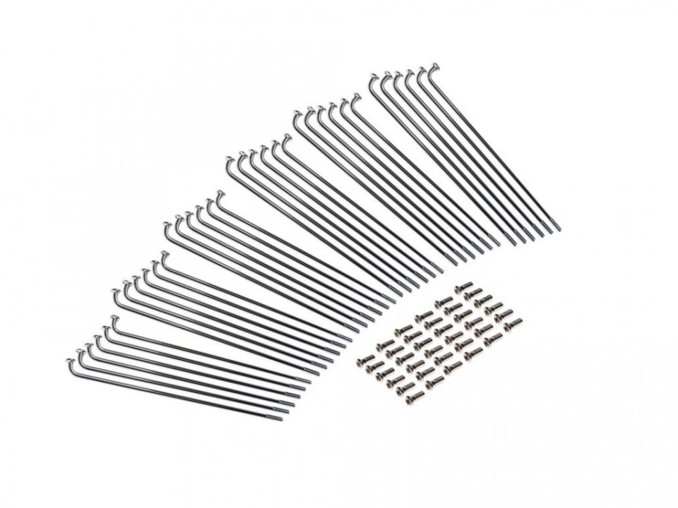 Set 36 spite si nipluri 163 mm, grosime 3.3mm
