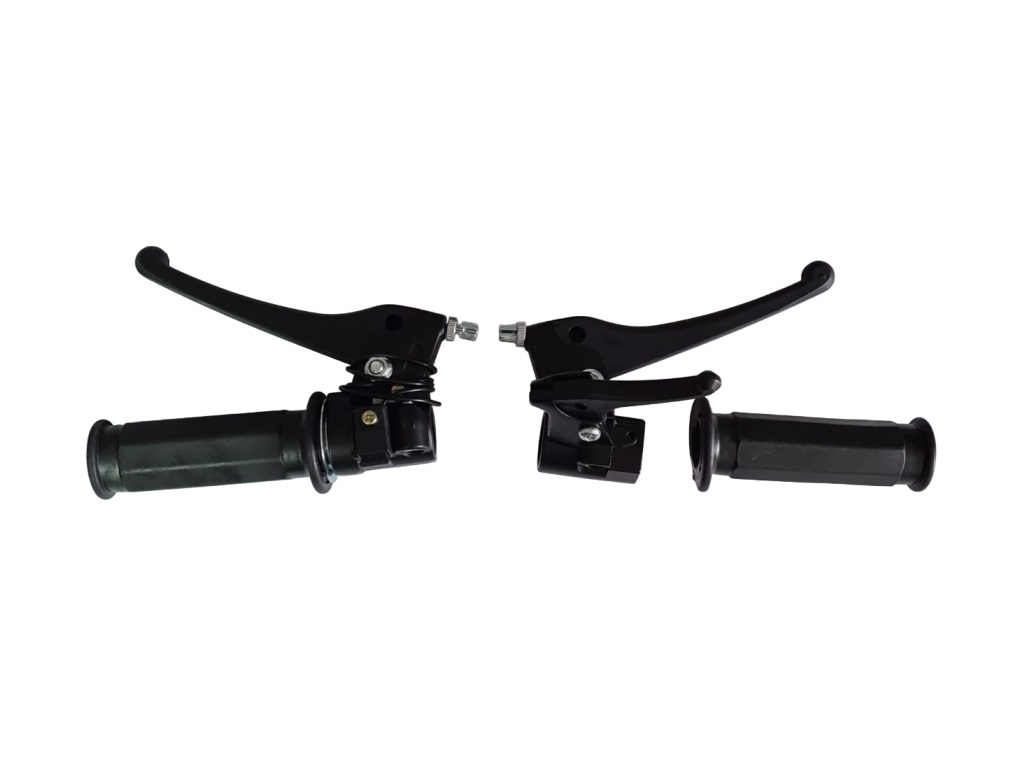 Set manete frana+ acceleratie complet Piaggio Ciao