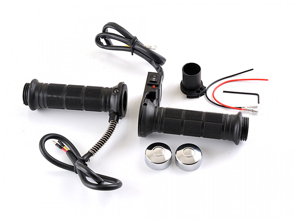 Set mansoane ghidon motociclete, incalzite