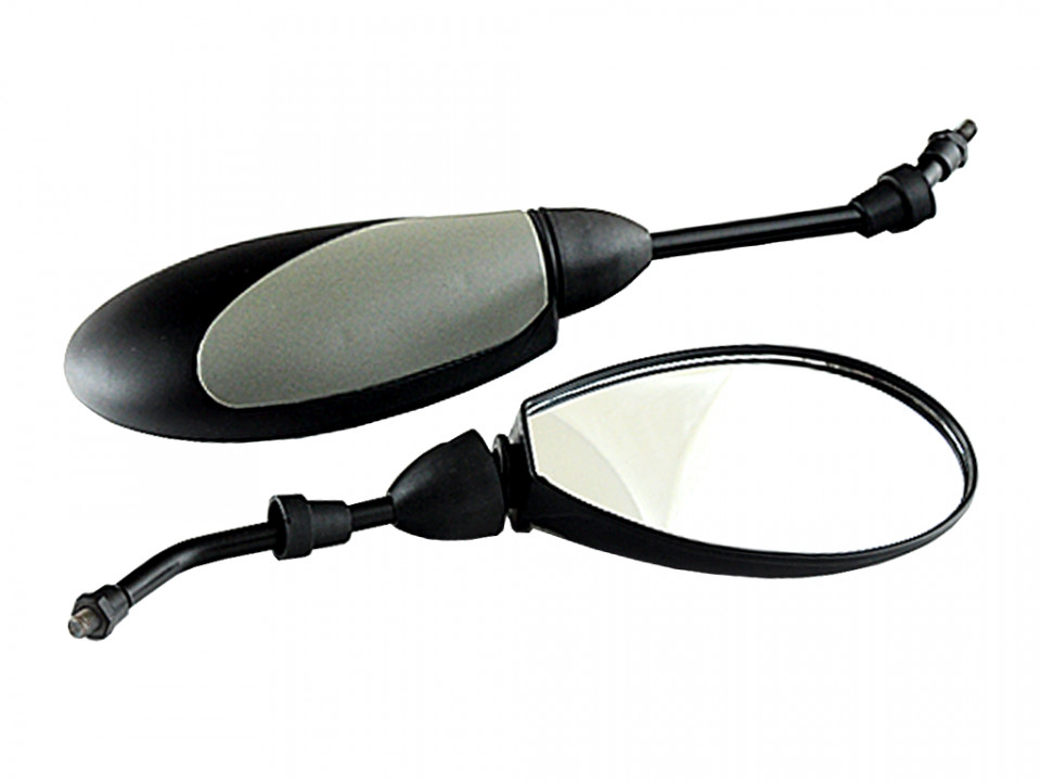 Set oglinzi negre-gri, M8