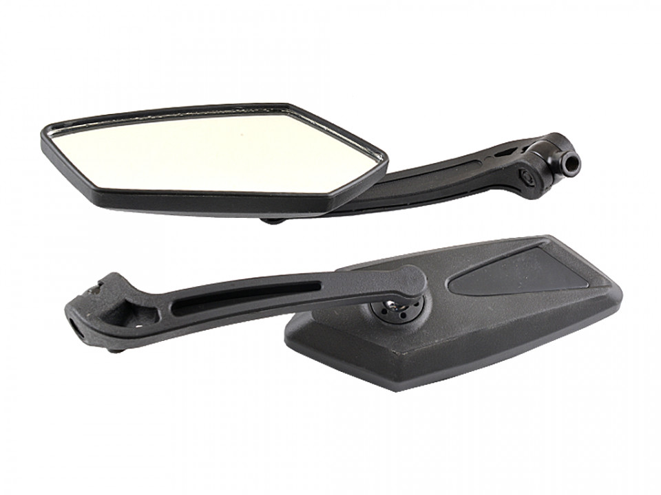 Set oglinzi romb negre, M8-M10
