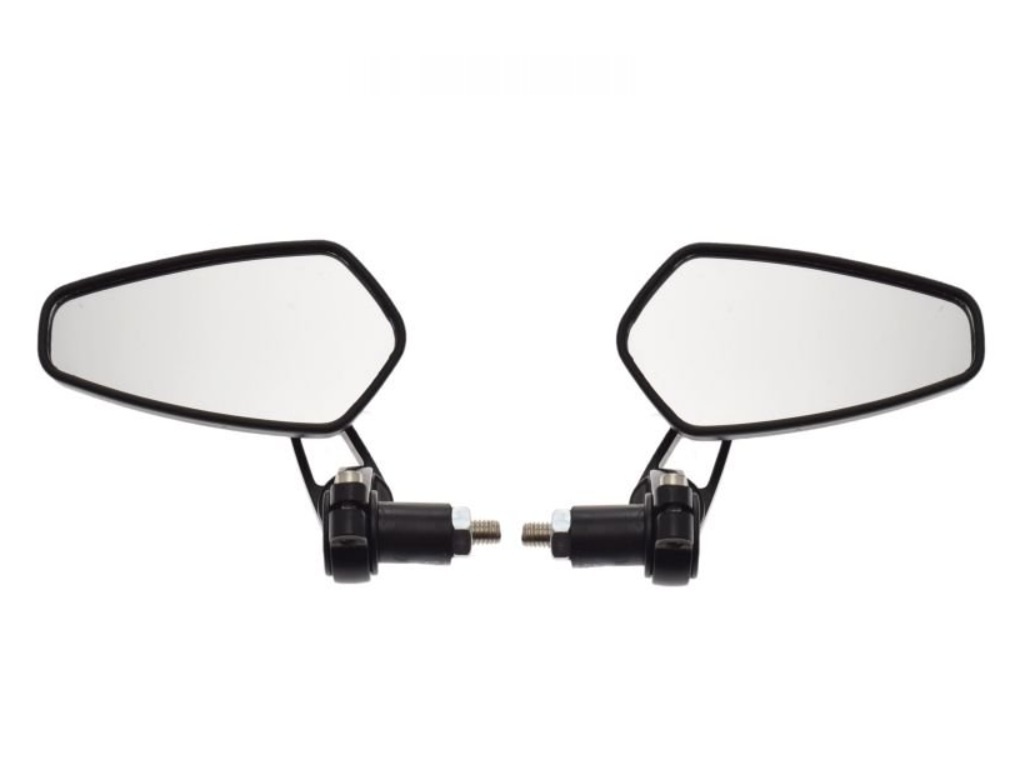 Set oglinzi universale, montare capat ghidon