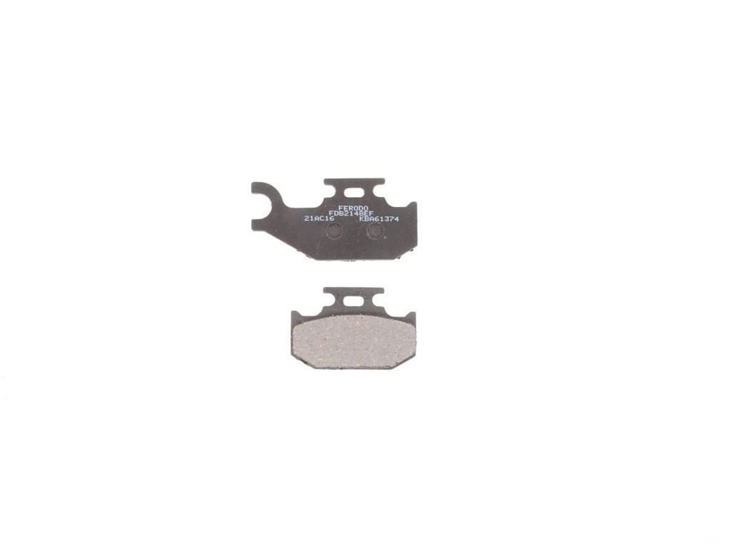 Set placute frana 40.9x82.2x9.4/40.9x62.1x9.4 mm, FDB2148EF, Ferodo