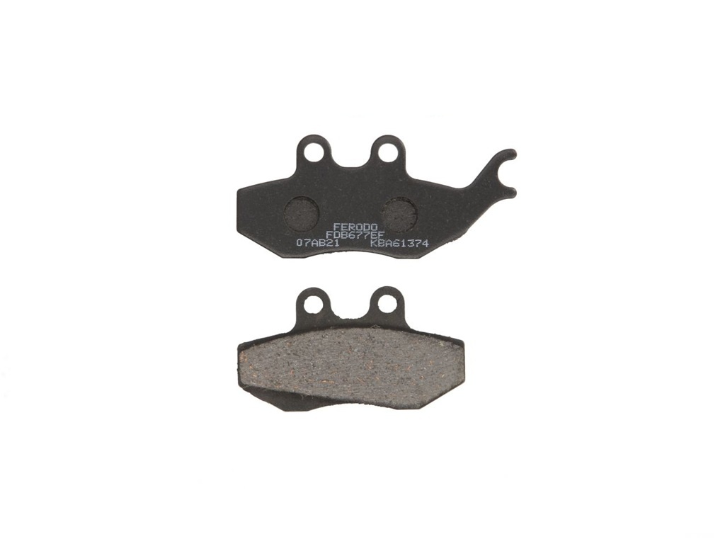 Set placute frana 42.1x94.6x7.6/42.1x77.1x7.6 mm, FDB677EF, Ferodo