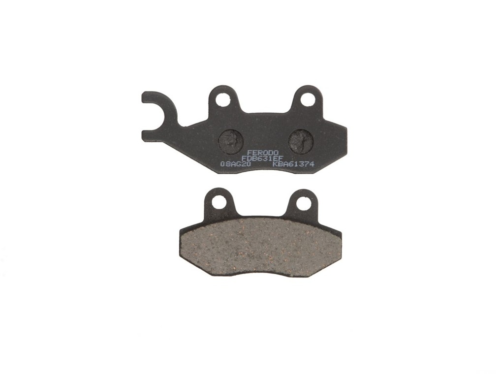 Set placute frana 42.2x96.8x7.6/42.2x76.5x7.6 mm, FDB631EF, Ferodo