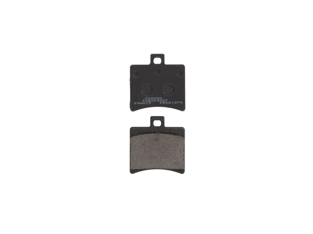 Set placute frana 53.5x51.1x9.5 mm, FDB2090EF, Ferodo