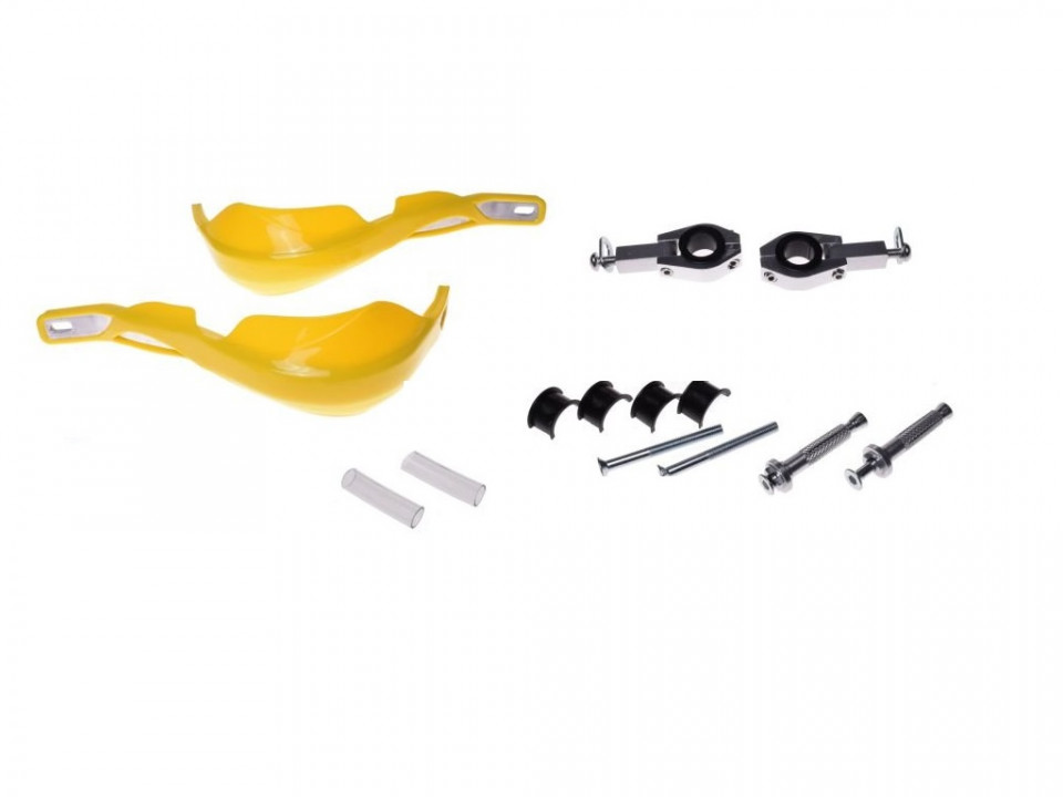 Set protectii maini insertie aluminiu-culoare galbena