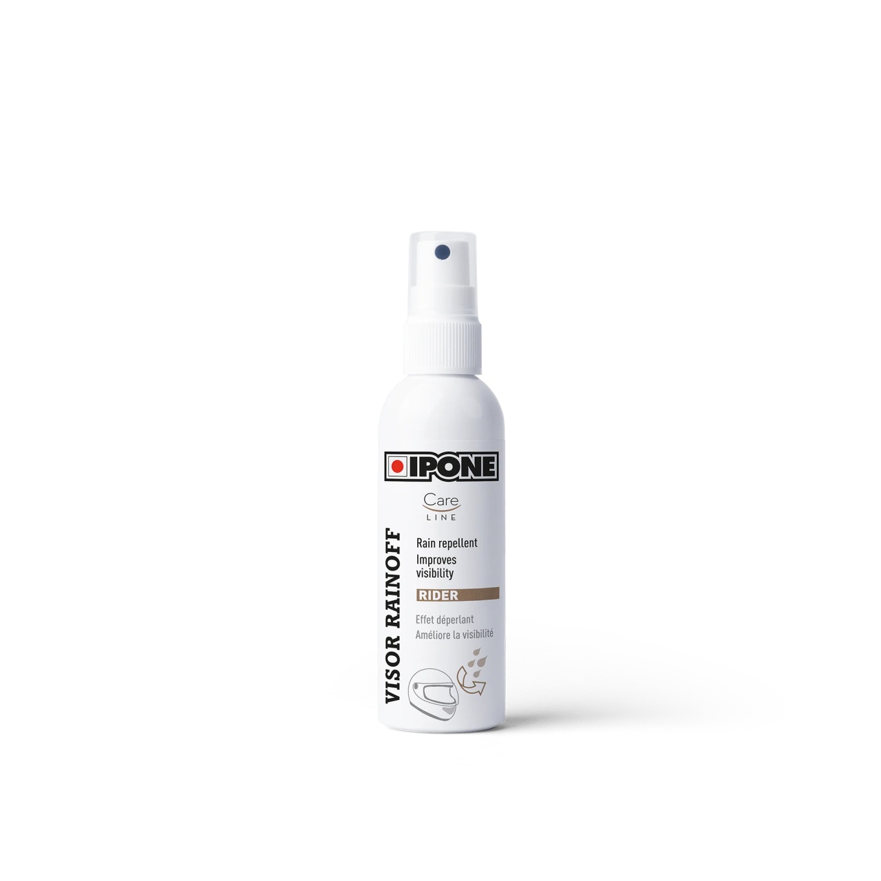 Solutie curatare viziera casti VISOR RAINOFF Repellent, Ipone, 100ml