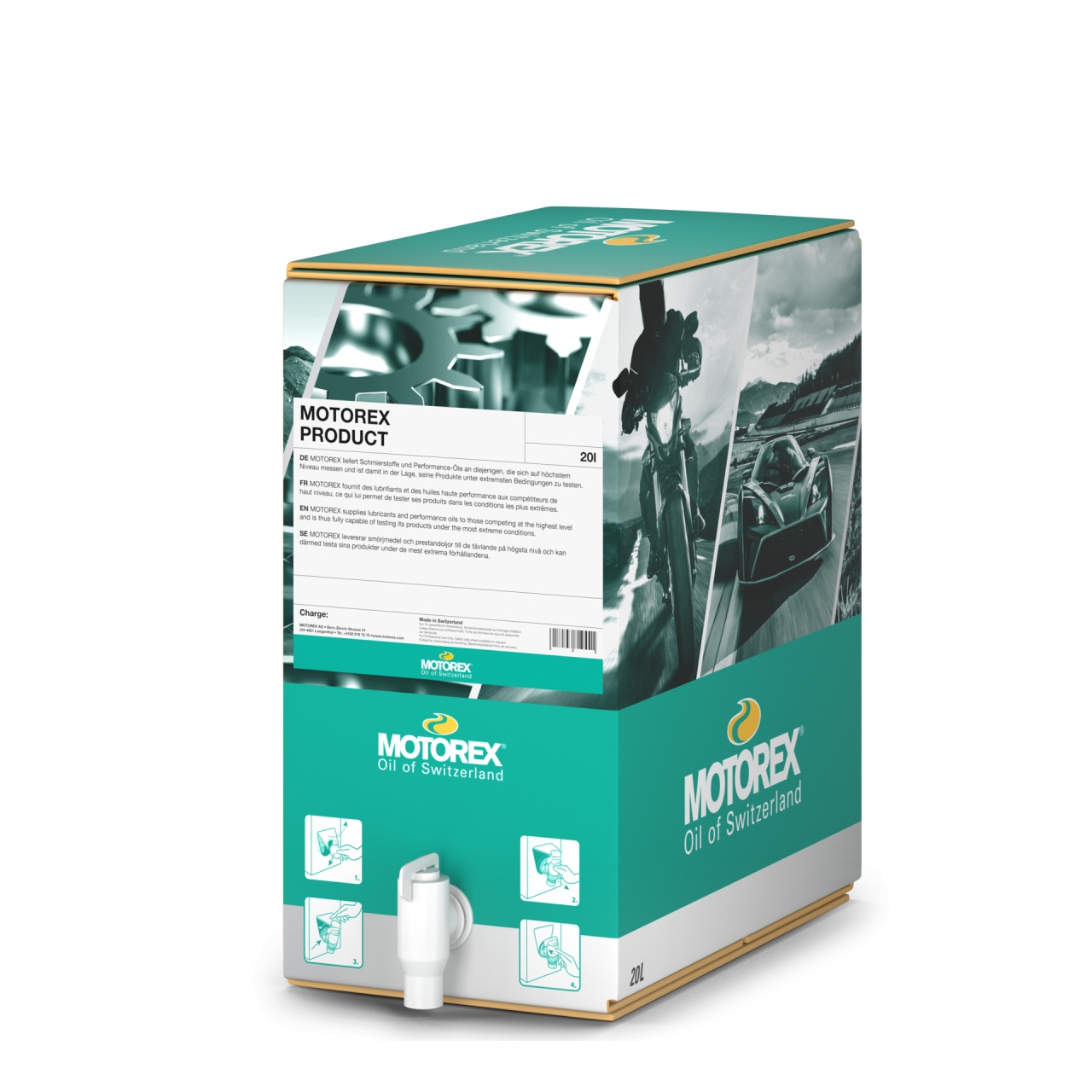 Ulei furca Motorex FORK OIL RACING 5W, 20L