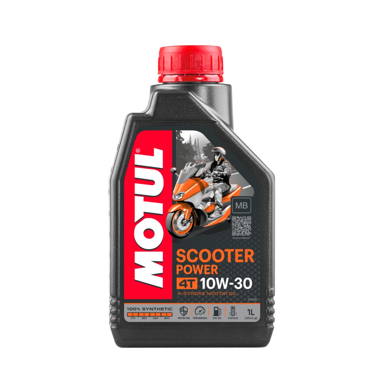 Ulei Motor SCOOTER POWER MB 10W30 Motul, 1L